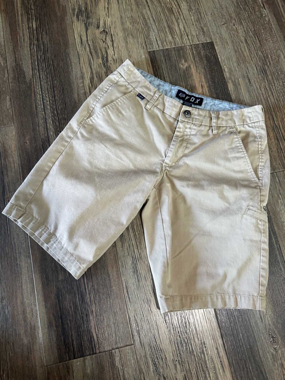 FOX racing tan khaki chino Men’s shorts 30 casual